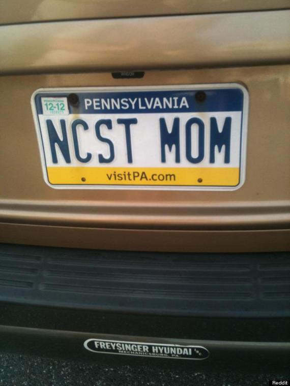 nicest mom vanity plate