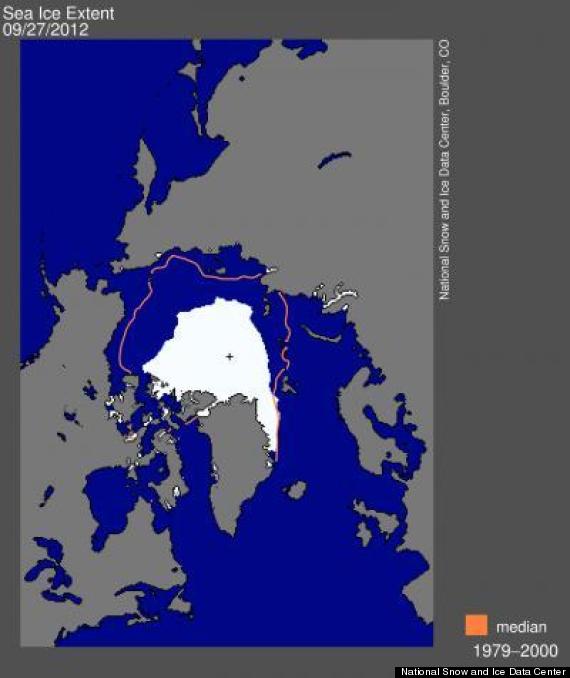 arctic ice cover
