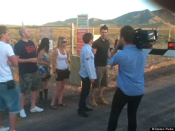 UFO Conspiracy Film Crew Detained At Gunpoint At Legendary Area 51 Gate
