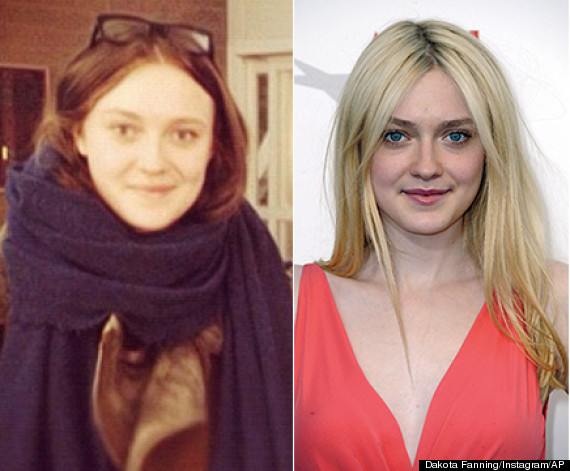 dakota fanning brunette