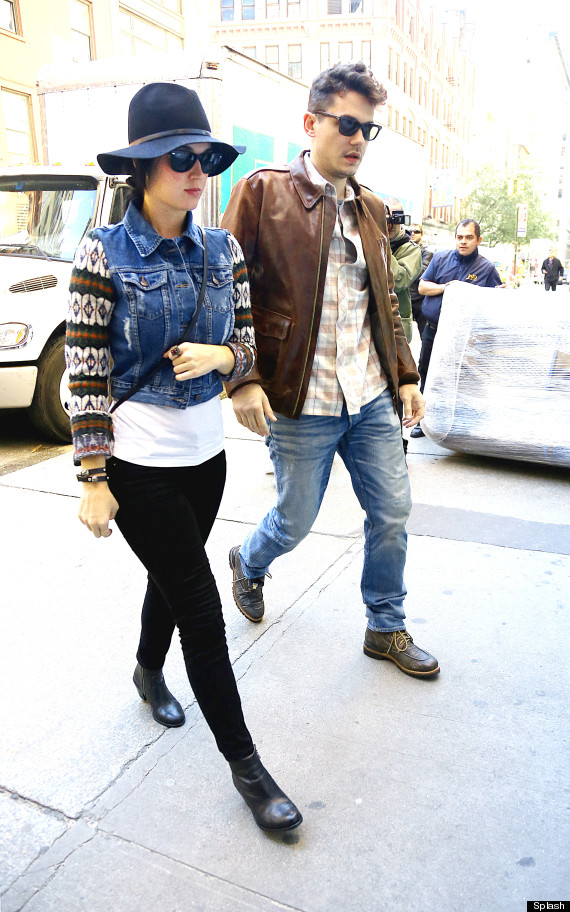 Katy Perry And John Mayer Celebrate His Birthday With NYC Lunch Date (PICS)