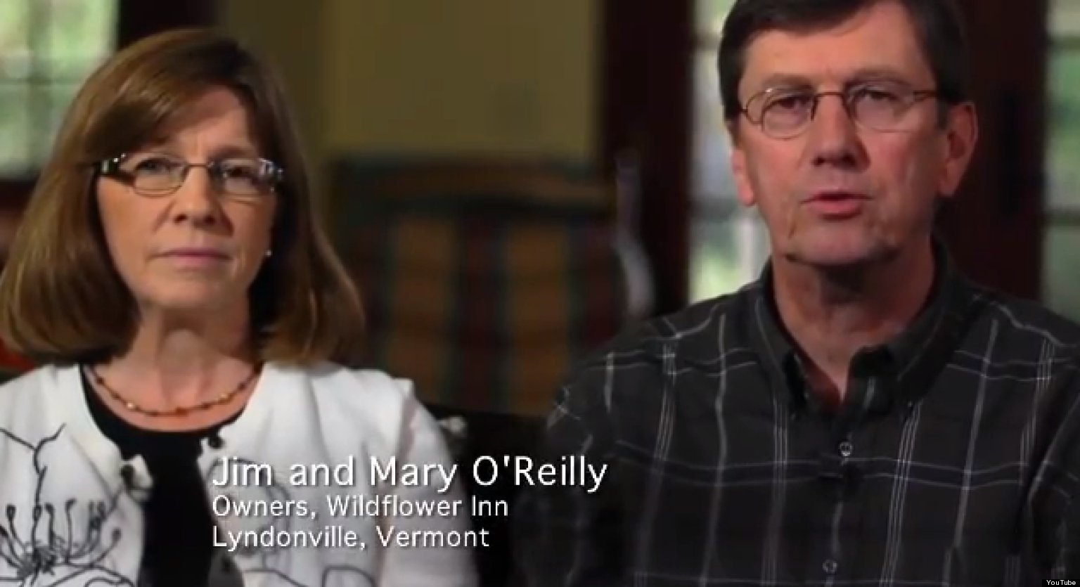 Jim And Mary O'Reilly Of Vermont's Wildflower Inn Support Anti-Gay ...