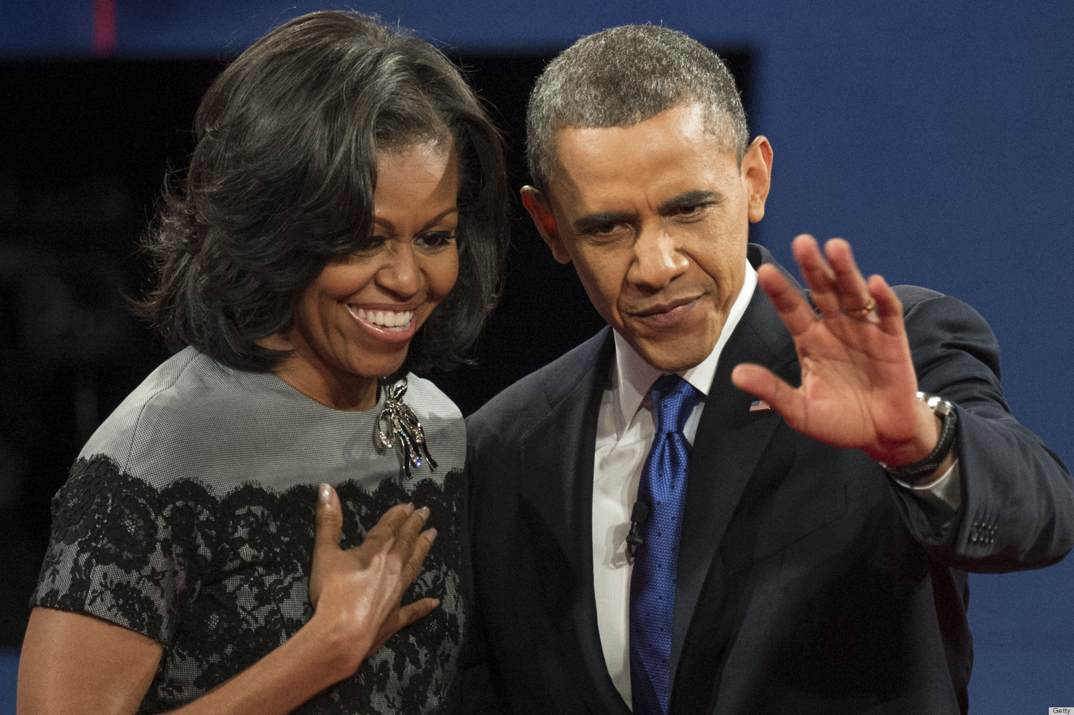 Michelle Obama Debate Dress: The First Lady Repeats A Recent Thom ...