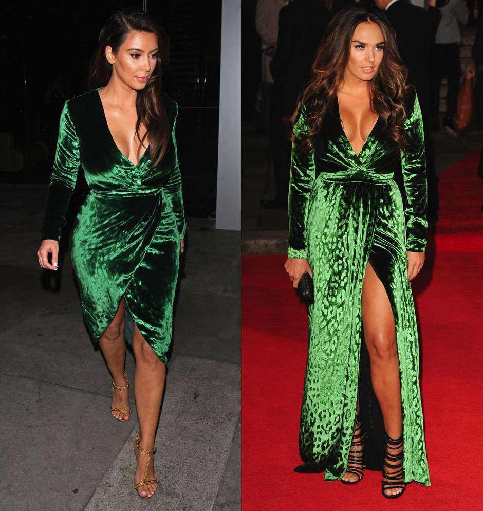 gucci emerald green dress