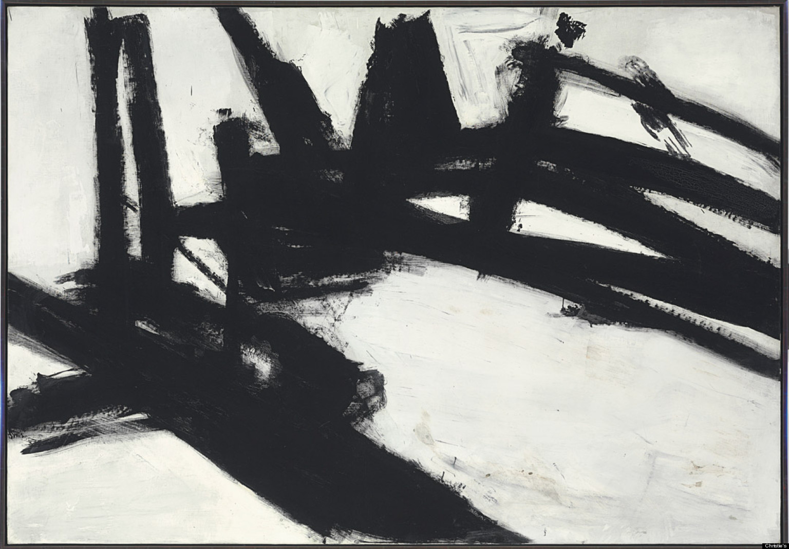 Franz Kline's Untitled Abstract Expressionist Work To Fetch $20-$30 ...