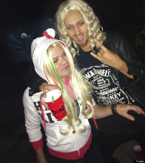 deryck whibley avril lavigne halloween