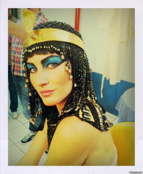 gisele heidi klum cleopatra halloween