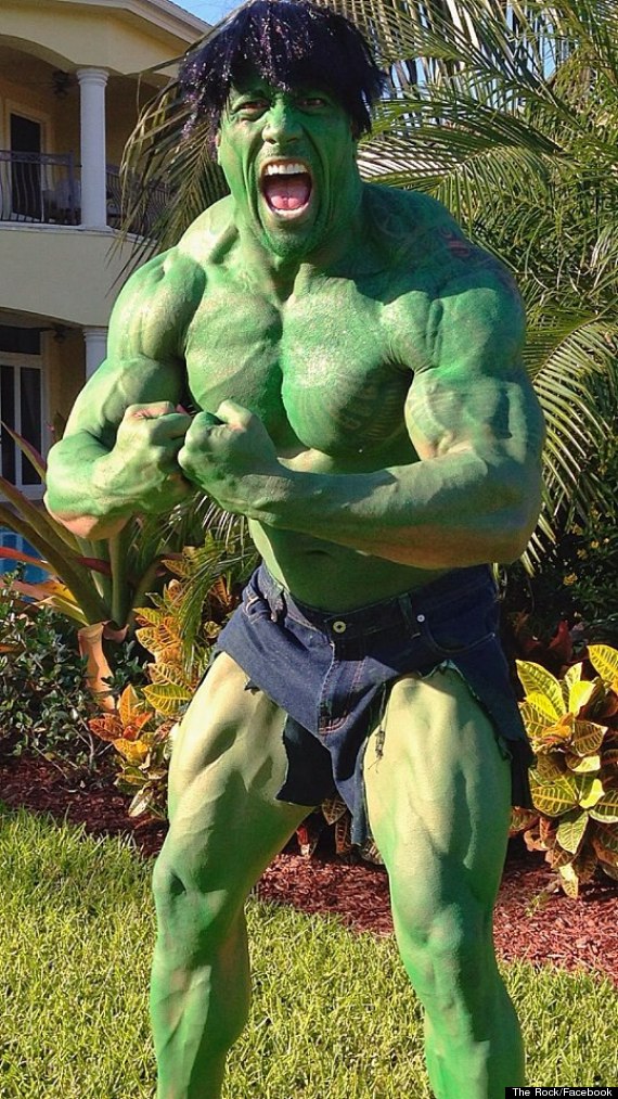 the rock hulk costume