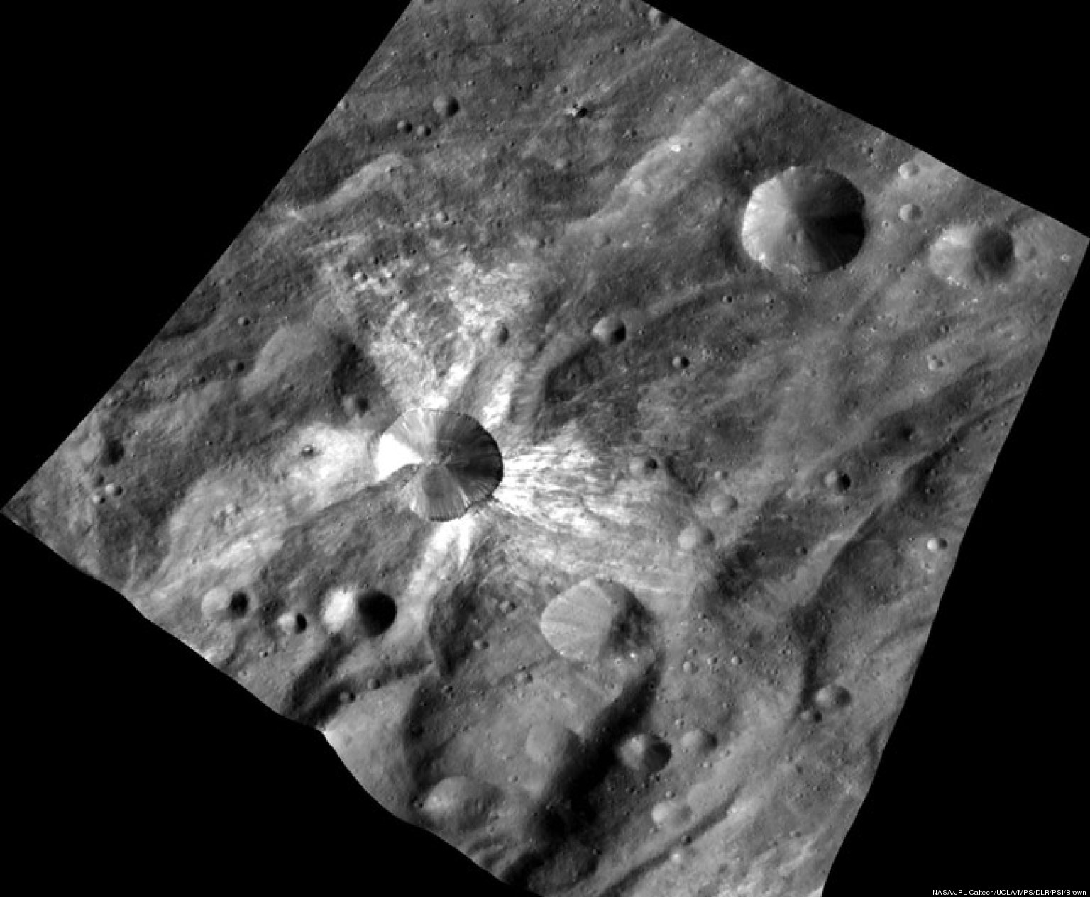 Vesta Surface Shows Less 'Aging' Than Other Asteroids Or Moon ...