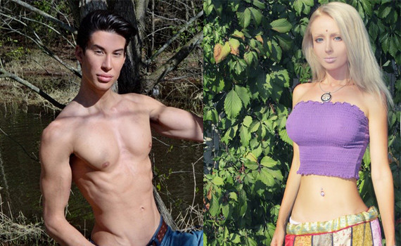 human barbie doll before and after