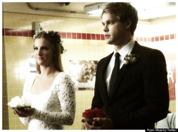 glee wedding