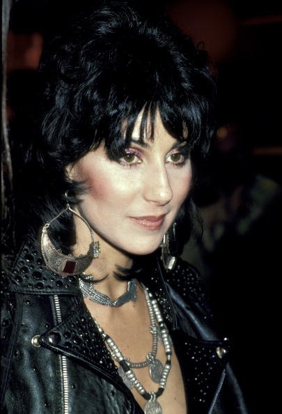 Cher Rocks A Biker Look In The 80s