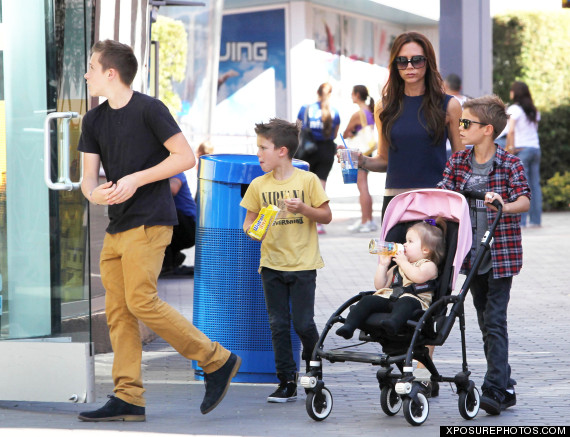 Victoria Beckham Treats Her Children To Universal Theme Park Trip Amid ...