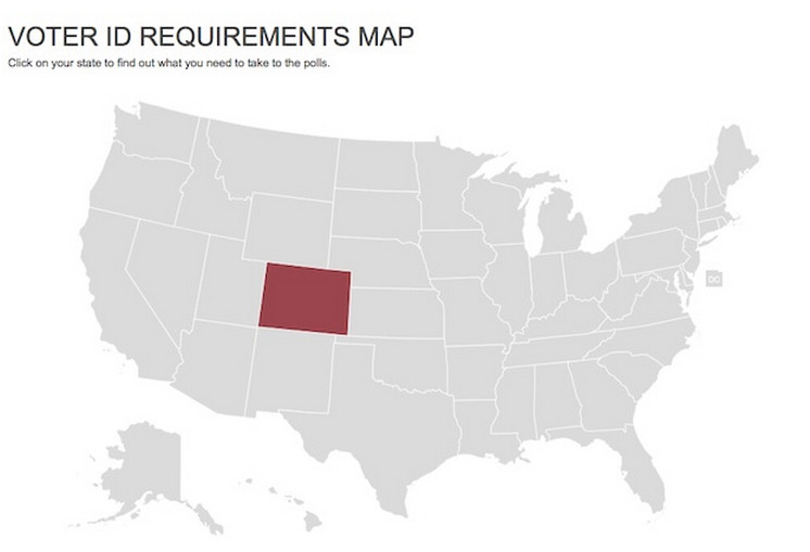 Can you register to vote on election day in colorado