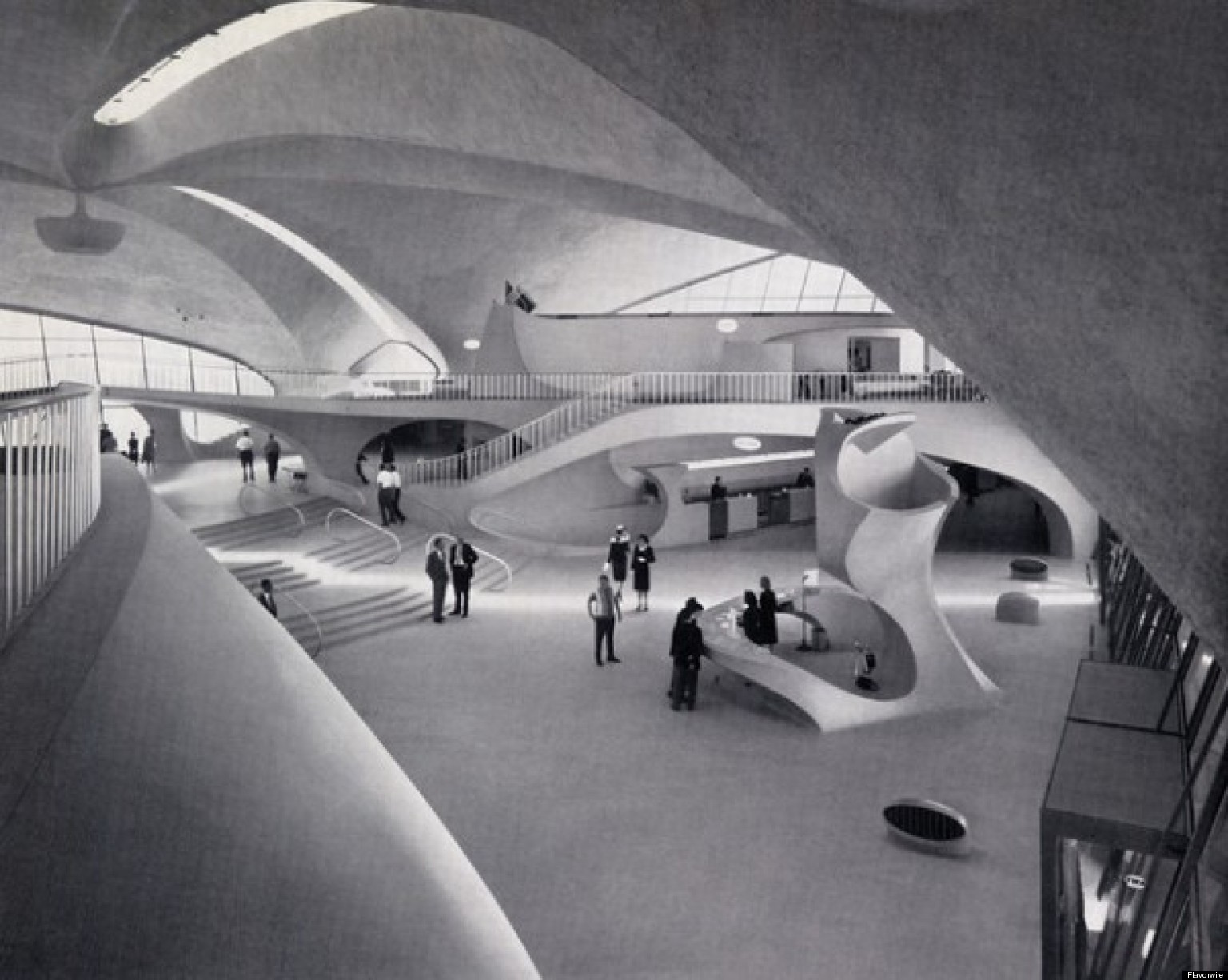 Stunning Images Of Mid-Century Modern Airport Interiors | HuffPost