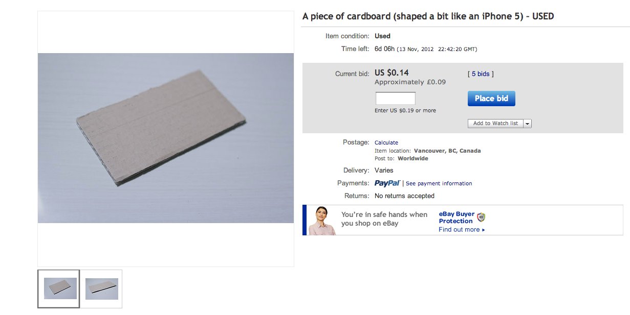 cardboard ebay