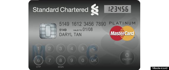 mastercard display card