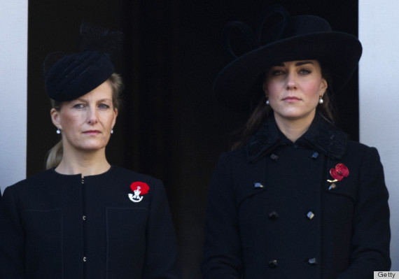 kate middleton remembrance day