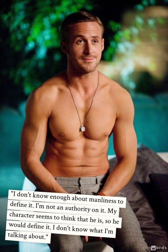 Ryan Gosling Quotes The Actor On His 32nd Birthday In His Own Words 