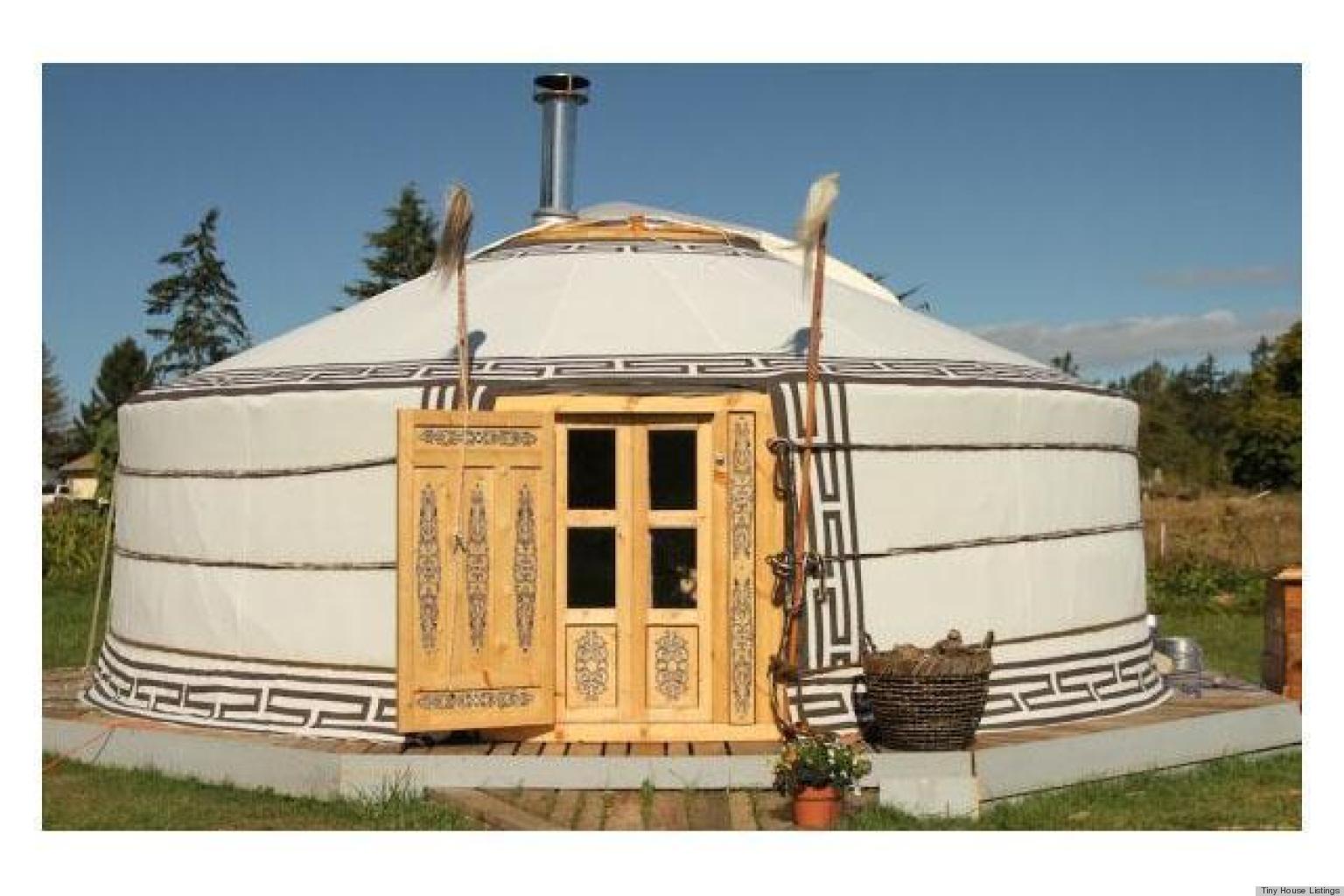 Tiny Homes: Authentic Mongolian Yurt For Sale (PHOTOS) | HuffPost