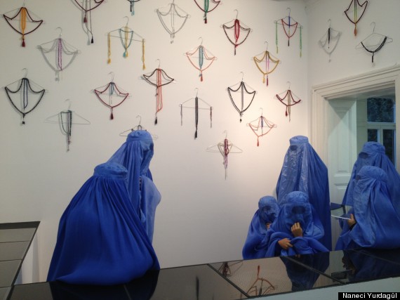 burqa art exhibition