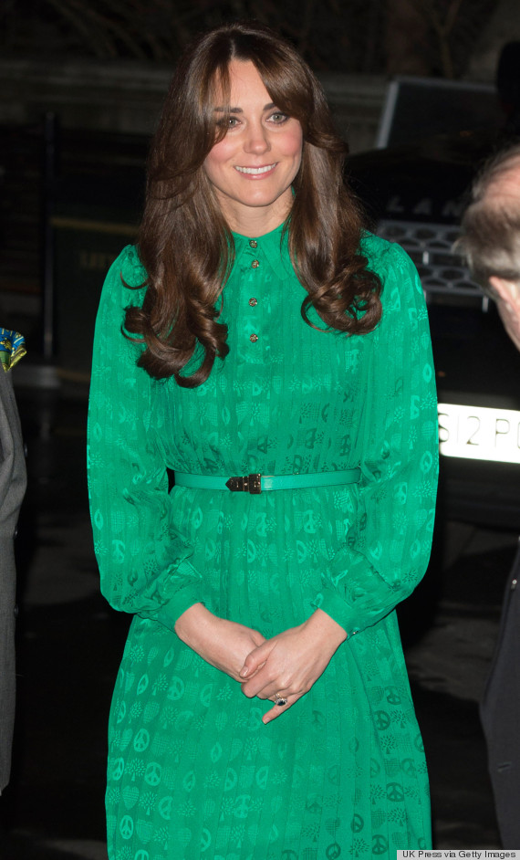 Kate Middleton Stuns With New Hair, Old Green Dress At London Natural  History Museum (PHOTOS) | HuffPost Life
