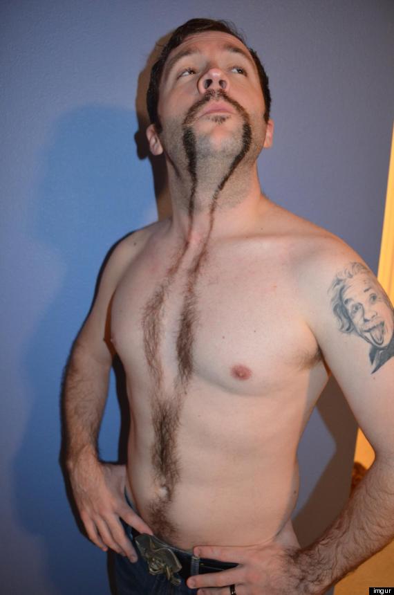 Movember Fail: Reddit Bro's Manscaped Happy Trail Goes Bit Far (PHOTO) | HuffPost Weird