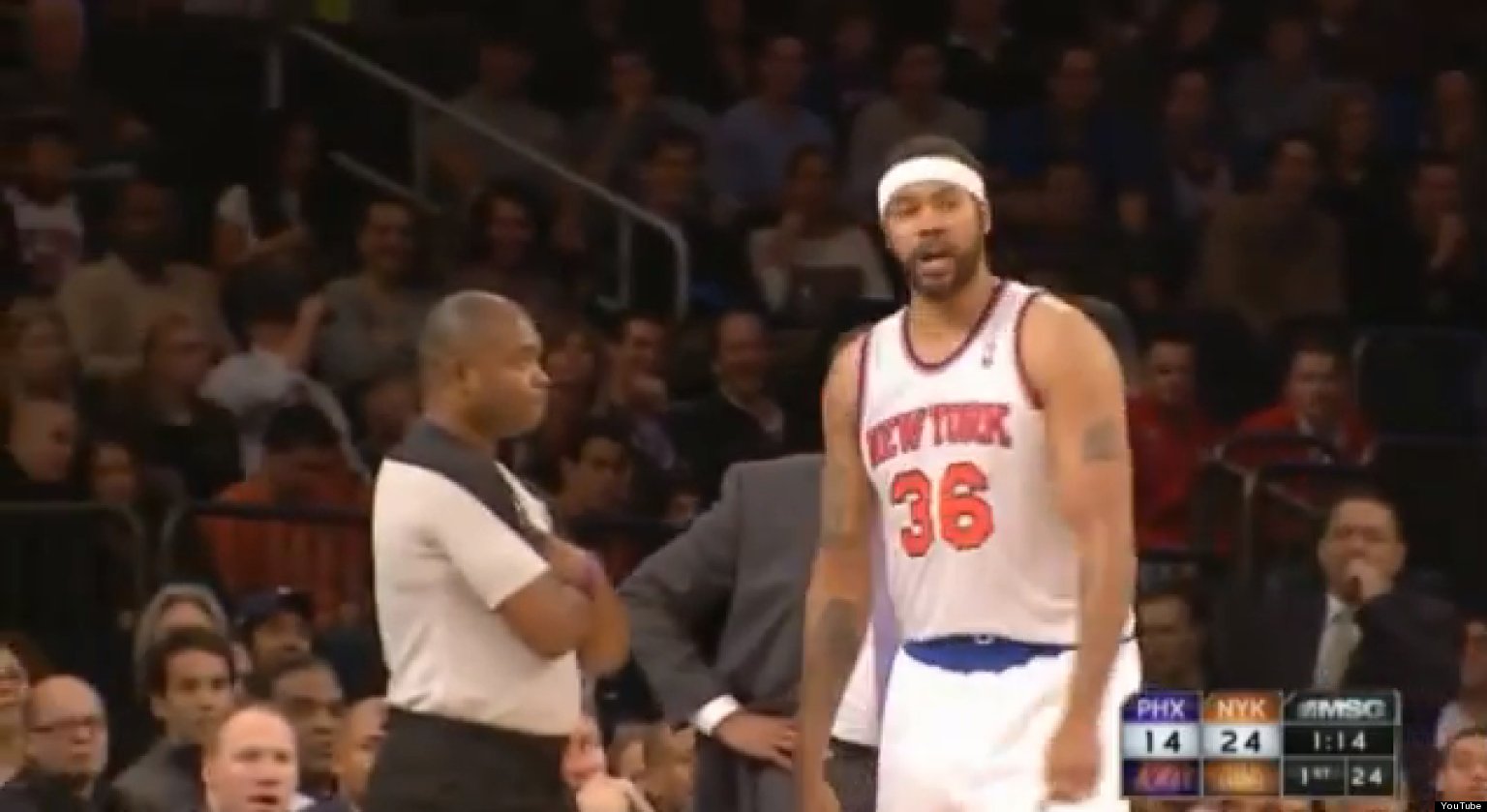 Rasheed Wallace Ejected From Knicks-Suns Game After Yelling 'Ball Don't ...