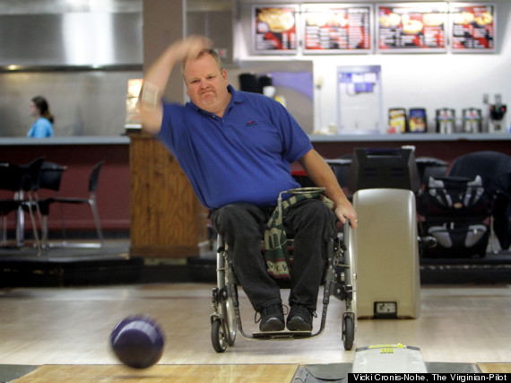 george holscher wheelchair bowling