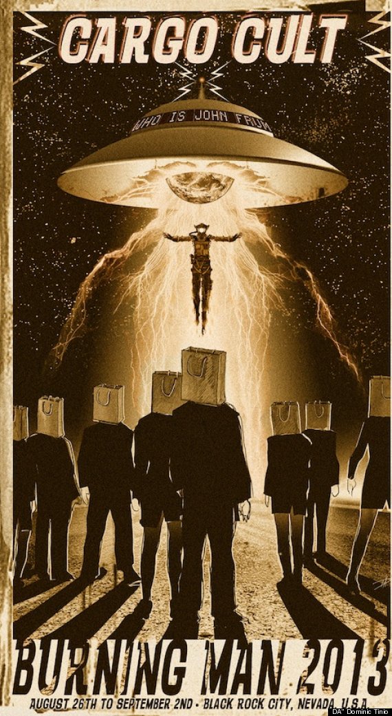 burning man poster