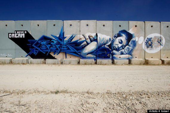 artists 4 israel bomb shelter