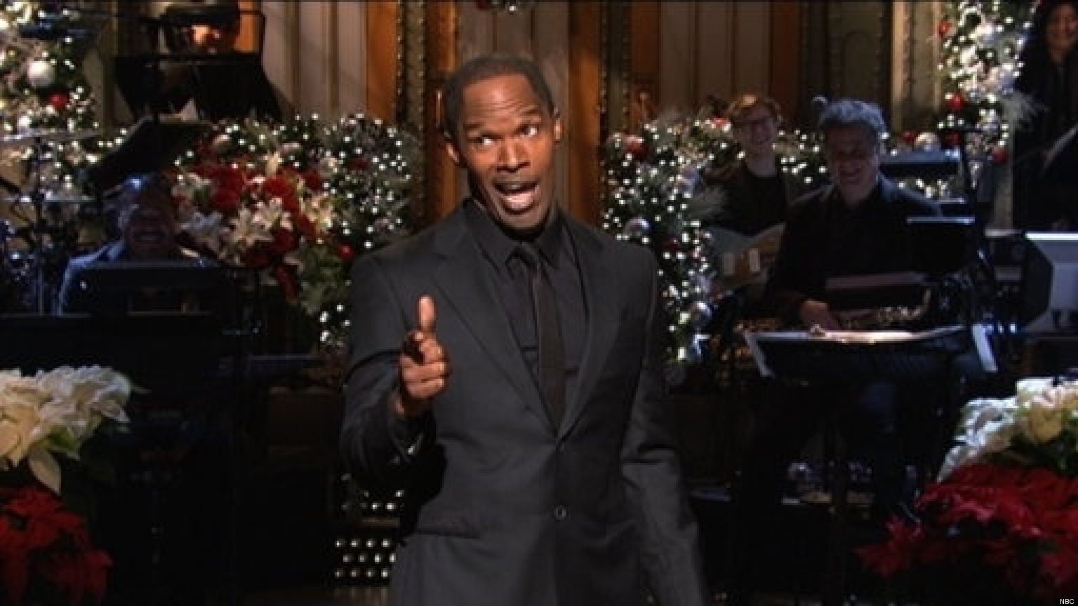 Jamie Foxx 'SNL' Monologue: 'Django Unchained' Star Ribs Obama, Says ...