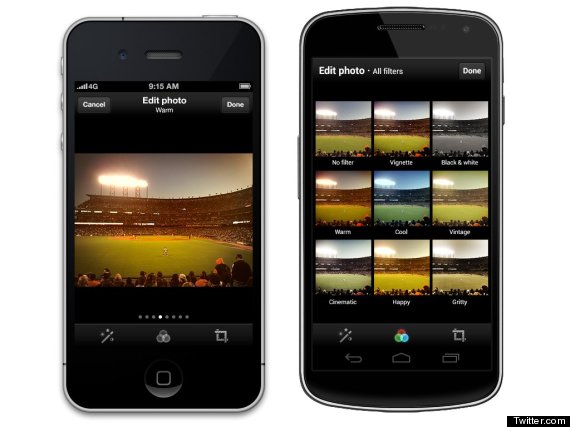 twitter photo filters