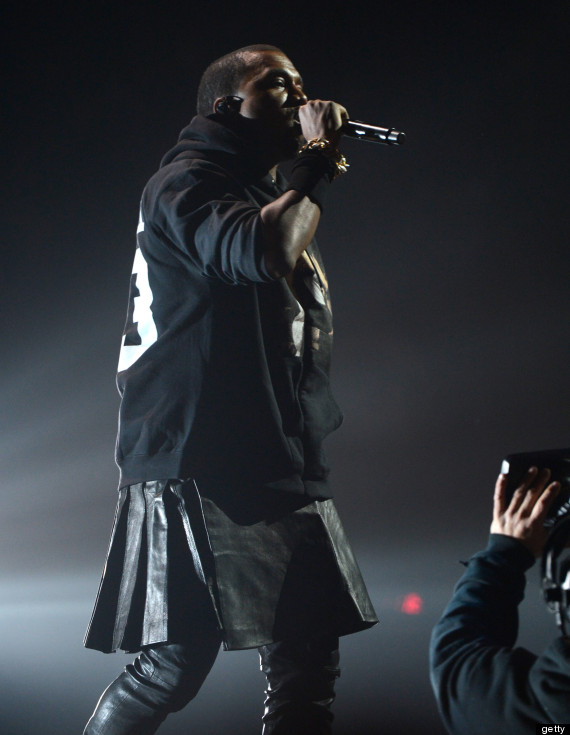 Kanye West's Leather Skirt Looks Familiar... (PHOTOS) | HuffPost