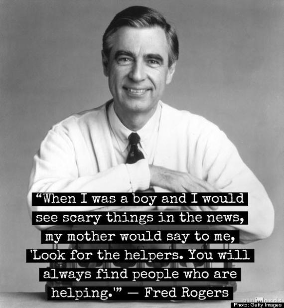 Image result for look to the helpers