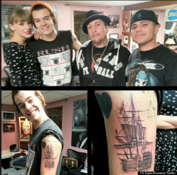 harry styles new tattoo