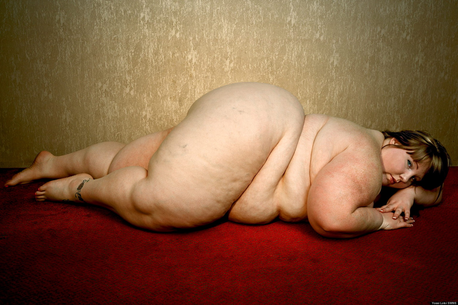 Naked obese women