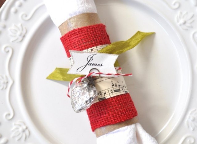 holiday napkin rings