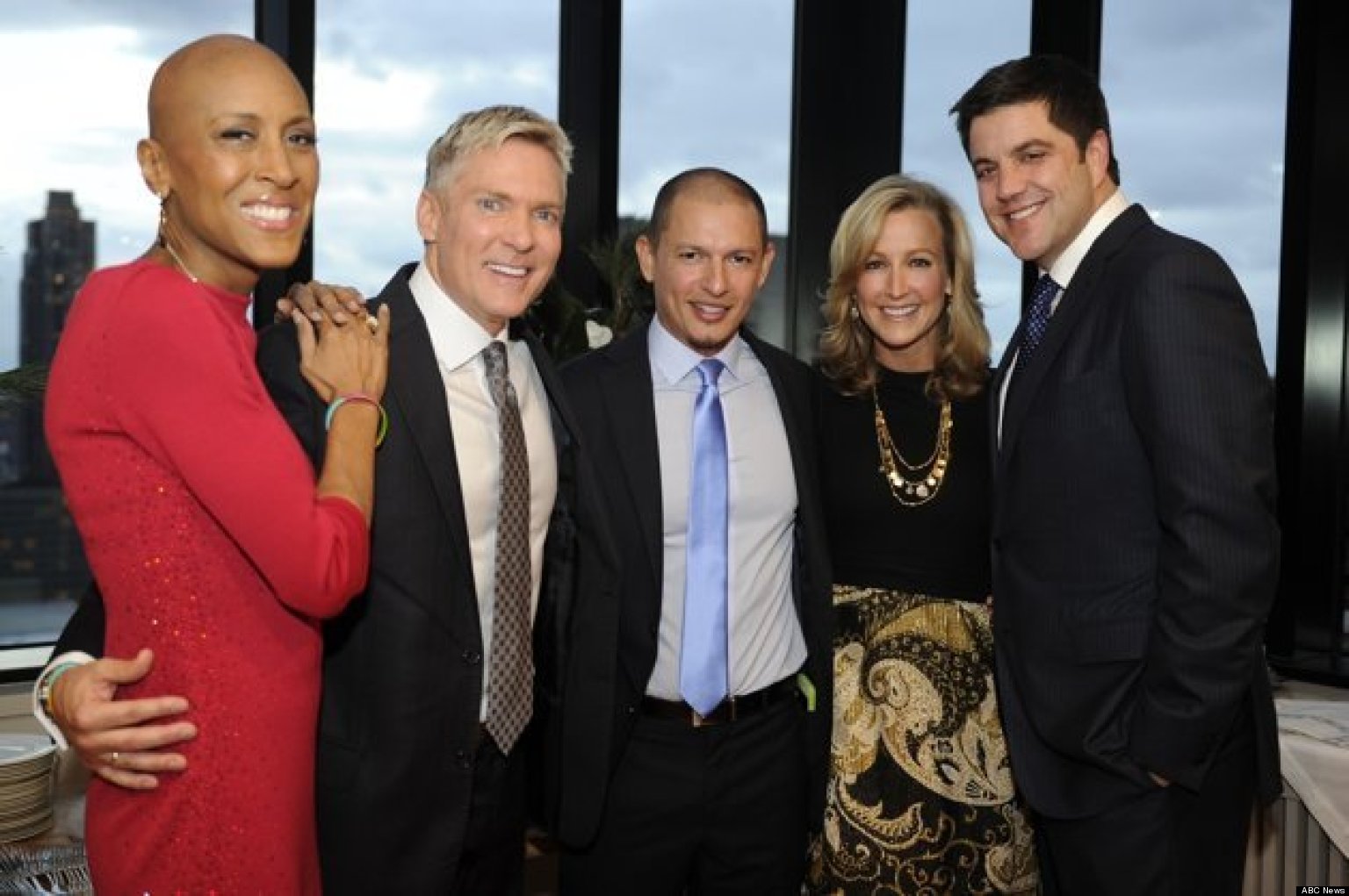 Robin Roberts Attends Sam Champion's Wedding (PHOTO) | HuffPost