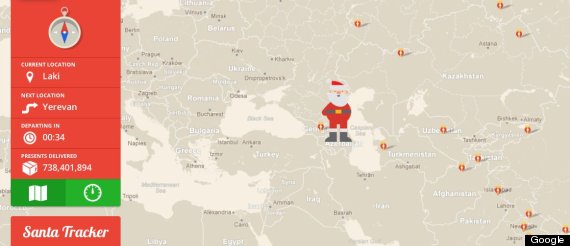 norad santa tracker