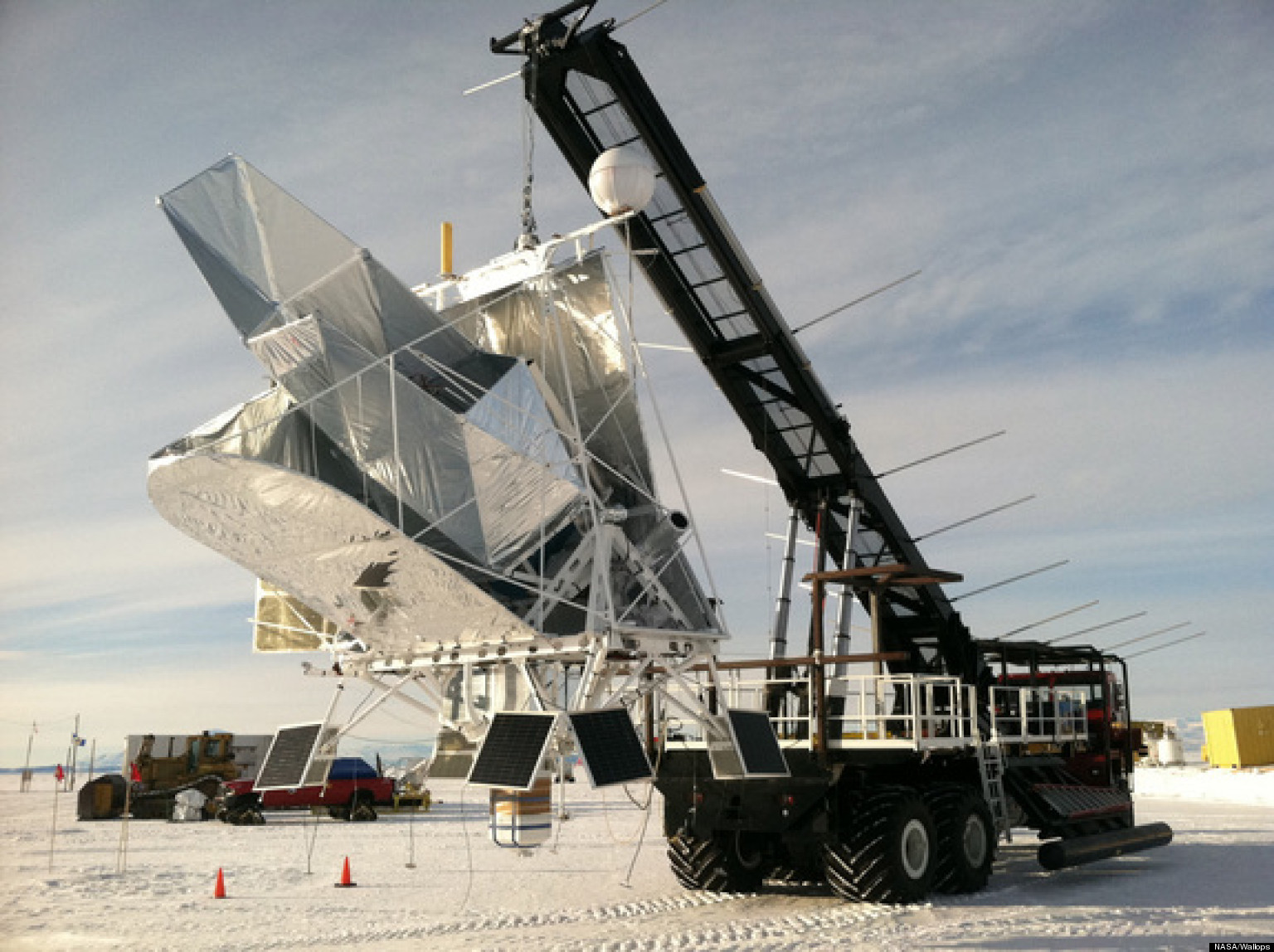 NASA BLAST: Balloon-Borne Large-Aperture Telescope Launched From ...