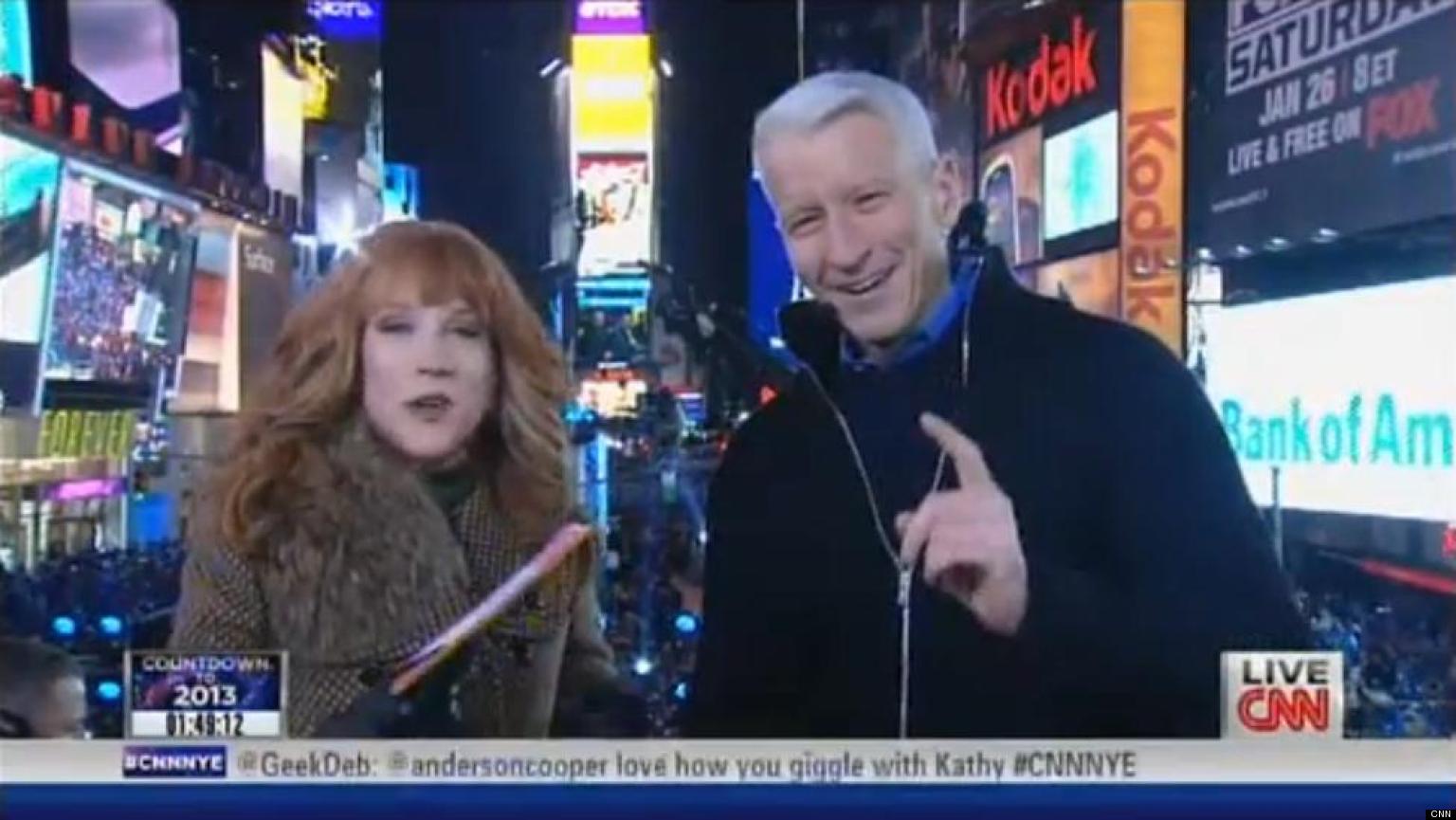 Anderson Cooper Dodges Kathy Griffin's Sexual Hijinks During CNN's New ...