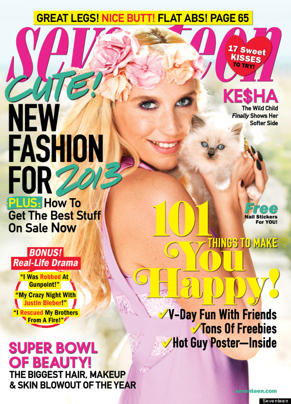 seventeen february 2013 kesha