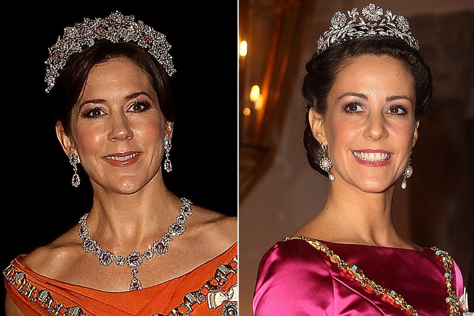 Royal New Year's Banquet Includes Some Terrible Dresses, Shiny Crowns ...