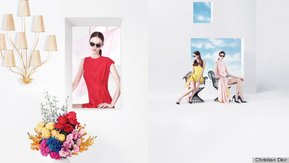 raf simons dior ads