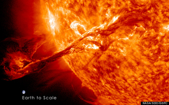 solar storm 2013