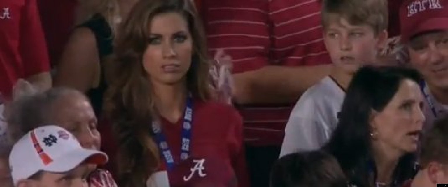 ESPN: Katherine Webb Coverage By Brent Musburger During BCS Game Went ...