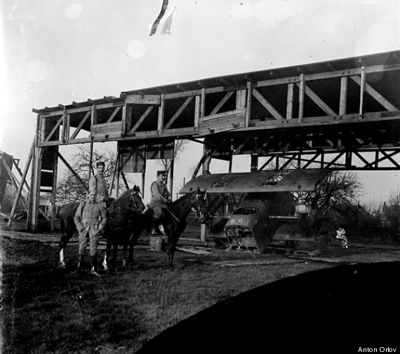 rare wwi photos in antique camera