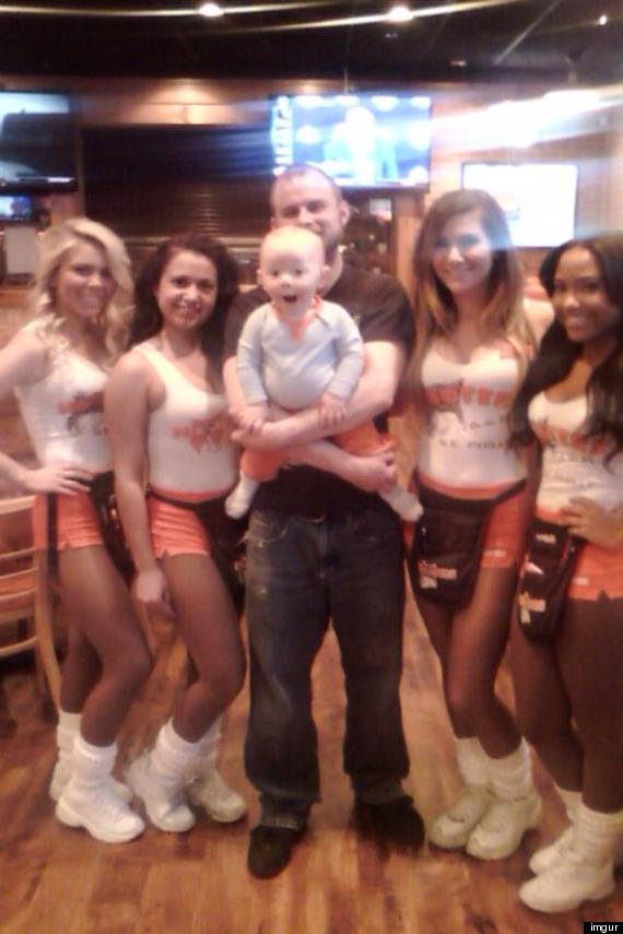 baby at hooters