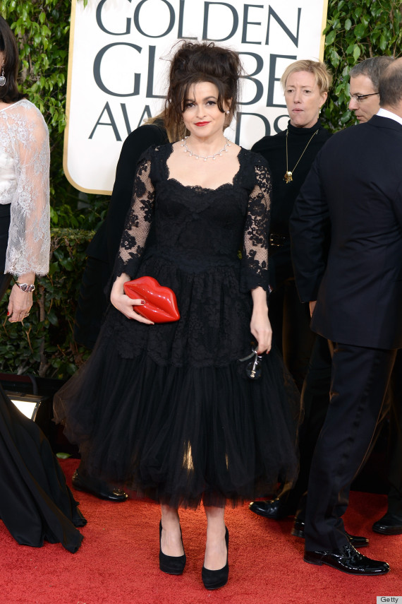 helena bonham carter golden globes